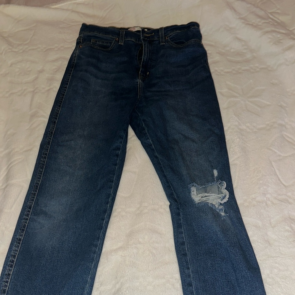 Size 8 Denim Levi Strauss Jeans